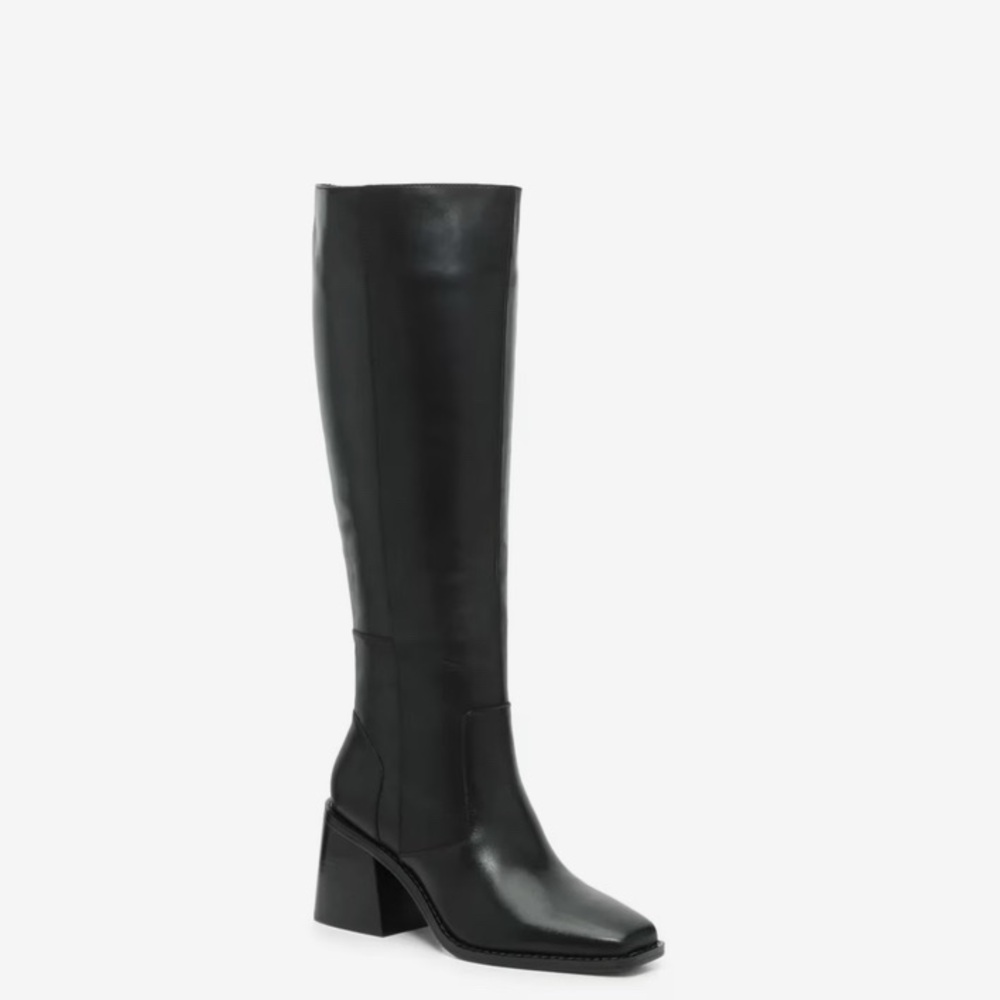 Like New Vince Camuto Seshon Black Tall Knee High Boot